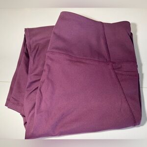 Purple High-Waisted Danskin Leggings with Pockets